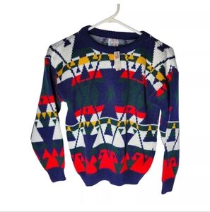 Talbots Kids Vintage Multicolor Sweater XL Boys Girls NWT
